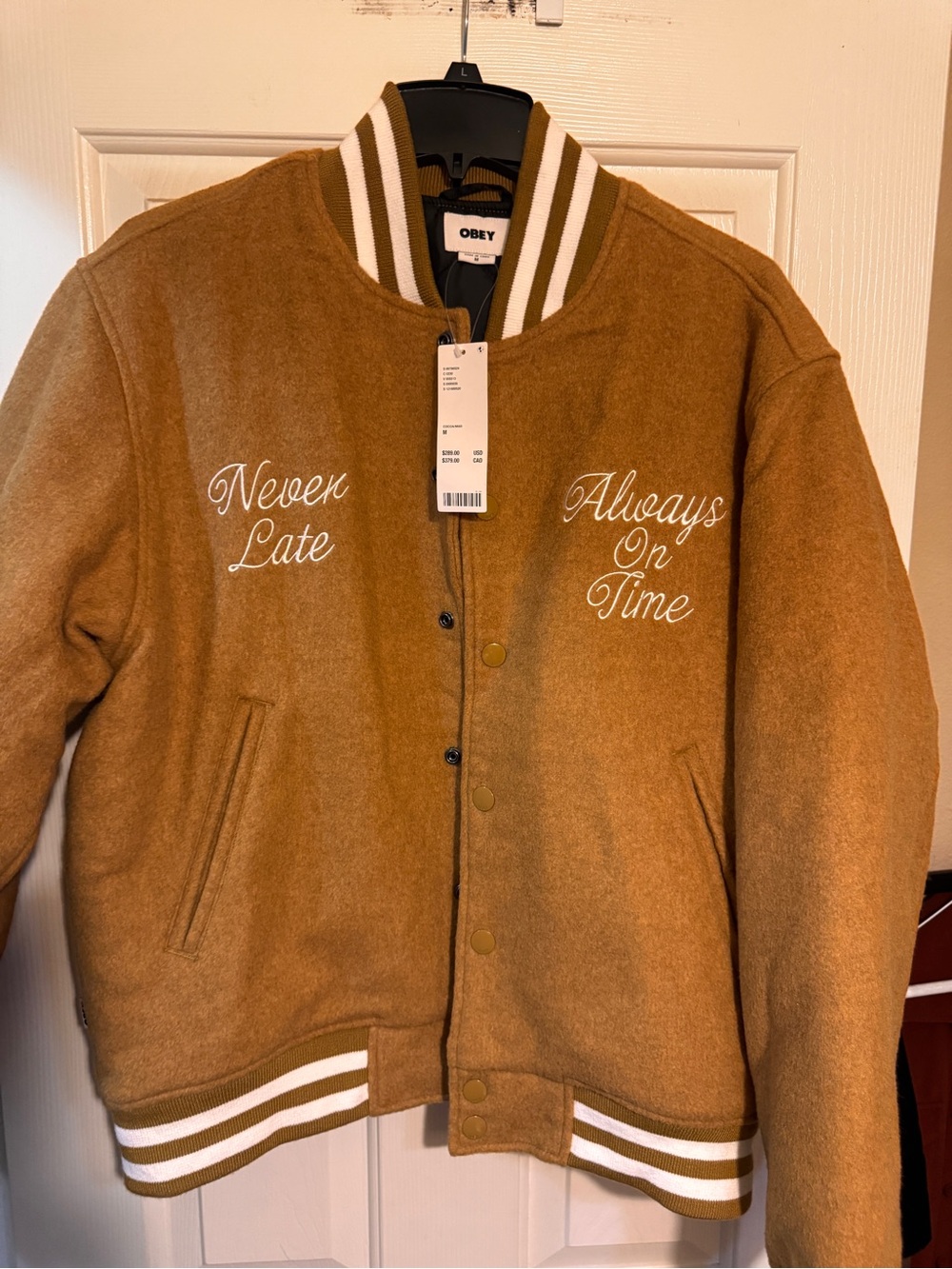Obey jacket